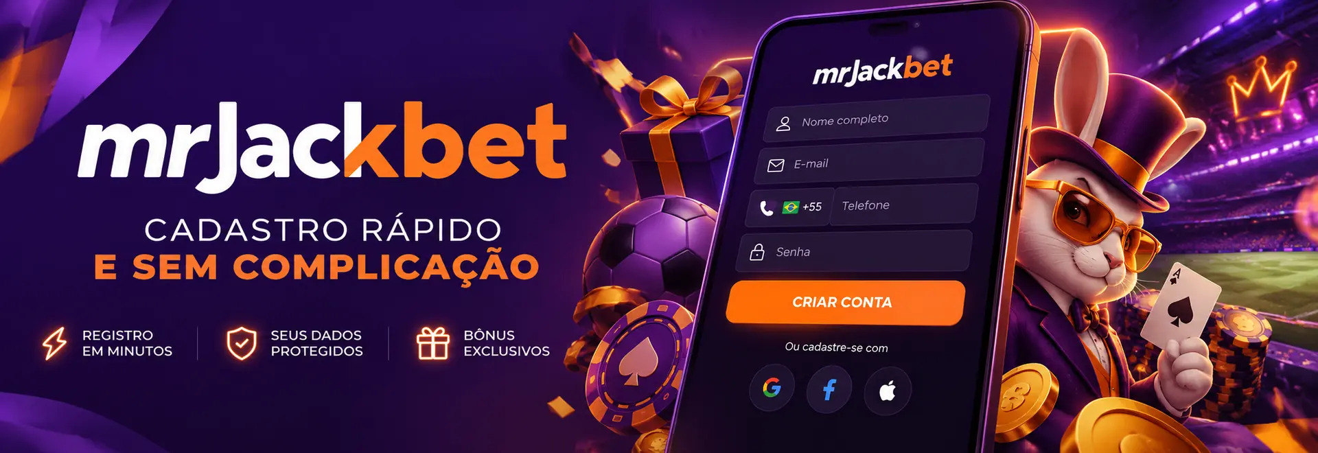 Cadastro na Mr Jack Bet: guia completo para criar sua conta